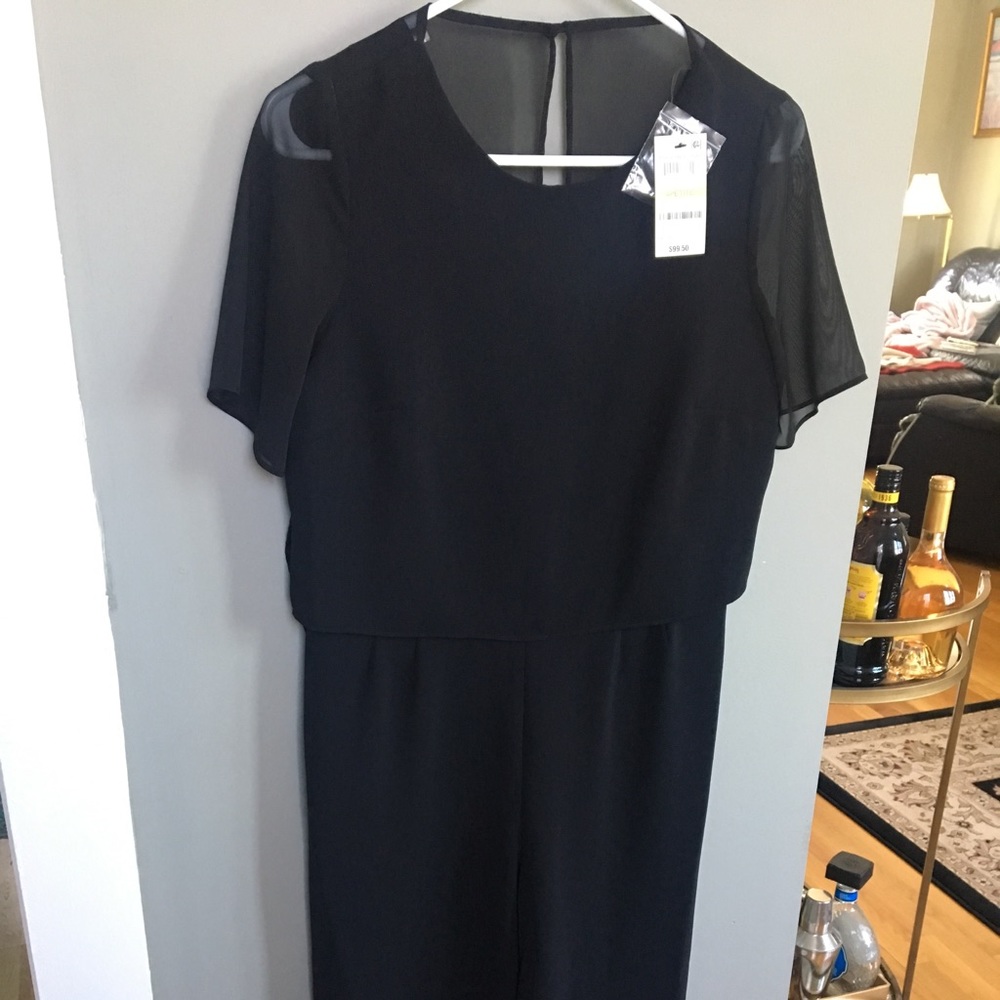 Alfani women’s black jumpsuit